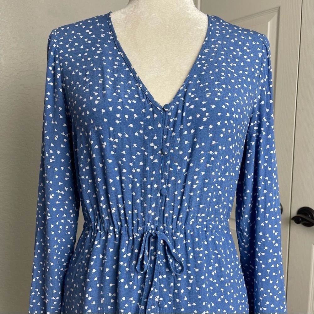 Rails “Jade” Blue Wisteria Midi Dress Size S - Picture 8 of 13